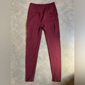 2 Leggings! Red + Black